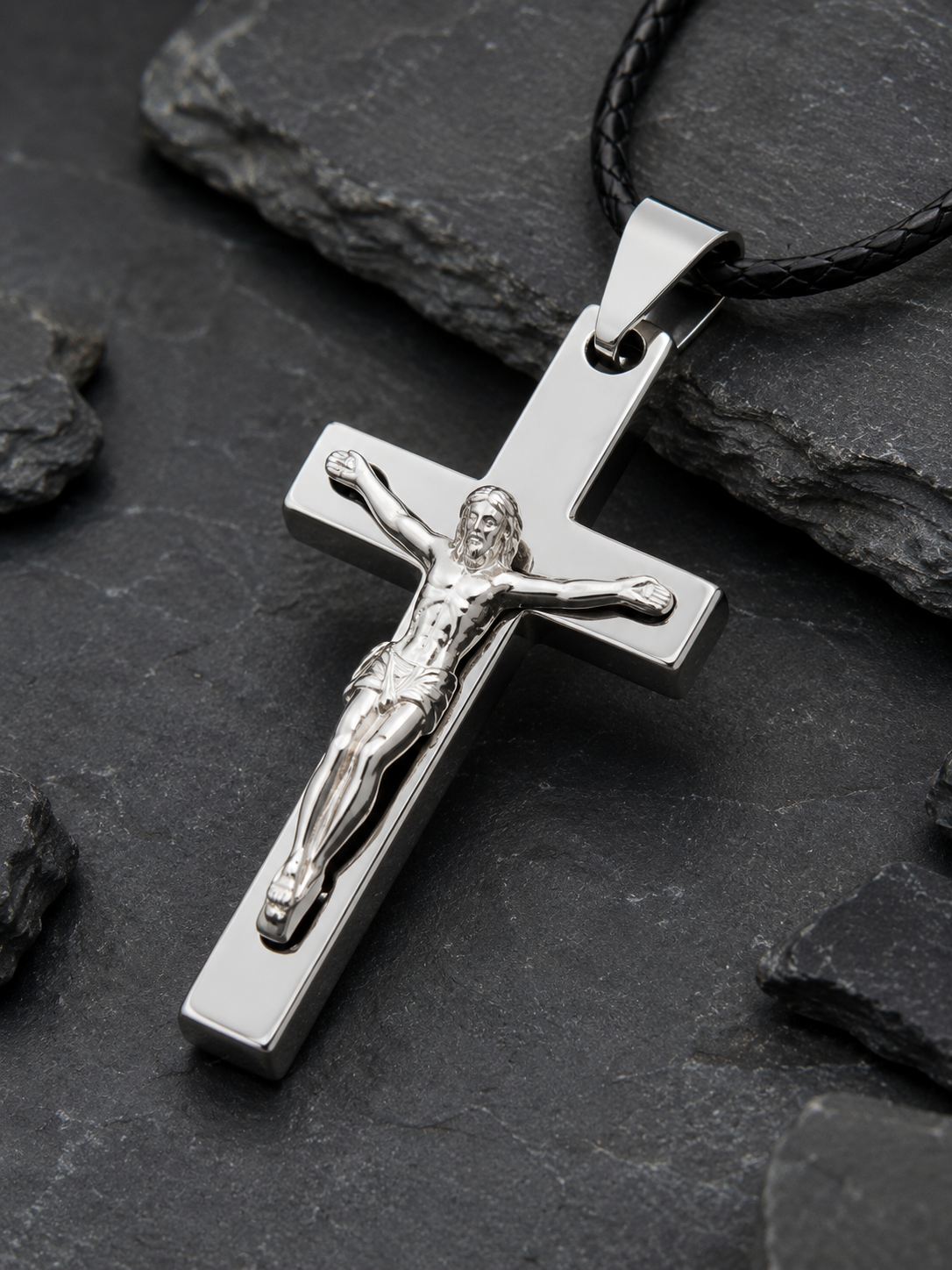 Jesus cross pendant